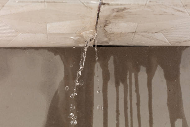 Professional Burst Pipe Cleanup technician working in Greensboro, NC